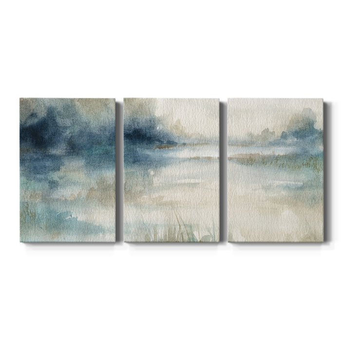 Wade Logan® " Still Evening Waters II " 3 Pieces Painting Print on